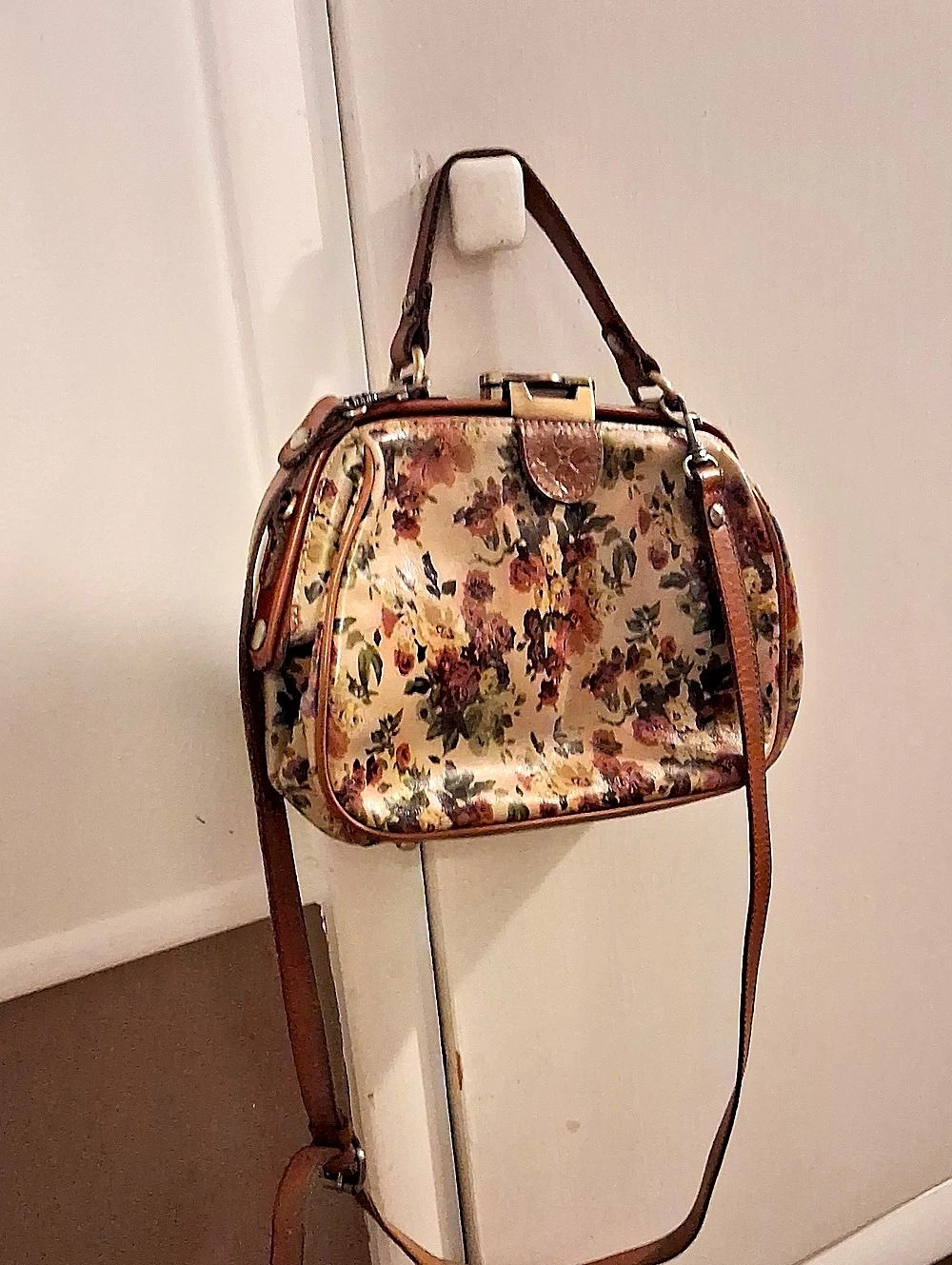Patricia Nash PN Floral Shoulder Bag Handbag